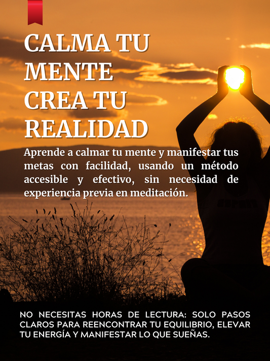 CALMA TU MENTE Y CREA TU REALIDAD - GUÍA PRÁCTICA